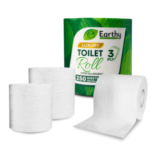 Earthy LUX 250 Sheets3 PLY 48 Roll